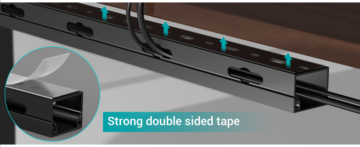 Cable Management Under Desk Raceway