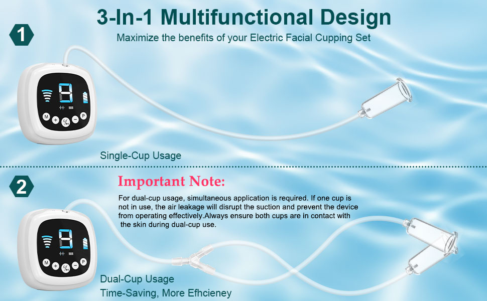 Electric Facial Cupping Set for Face