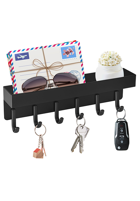 Black Magnetic Key Holder