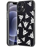 BRILA iPhone 12 Case/iPhone 12 Pro Case, Clear with Cute Trendy Cool Pattern Design for Men Women...