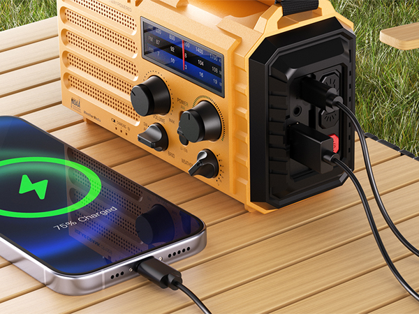 solar radio flashlight cell phone charger