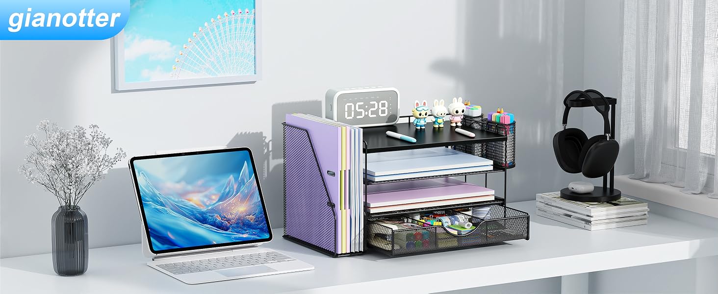 paper organizer for desk