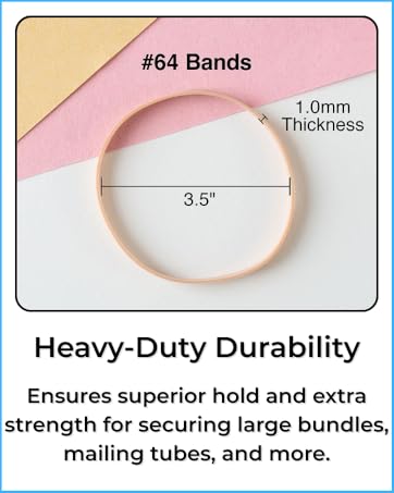 #64 rubber bands, wide rubber bands