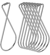 Ceiling Hook Clips- 100 Pack Drop Ceiling Hanger Hooks Hanging on Suspended Ceiling Tile, Grid or...