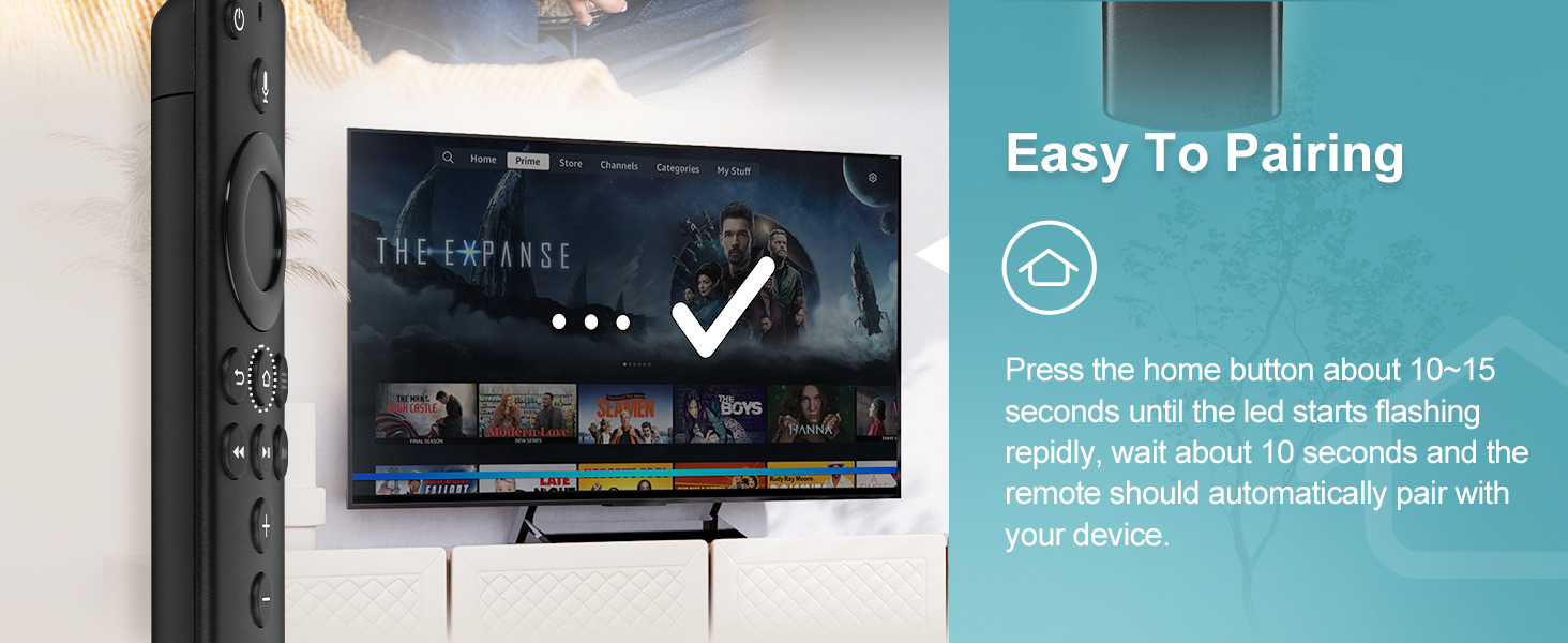 Voice Remote Replacement for TV Stick