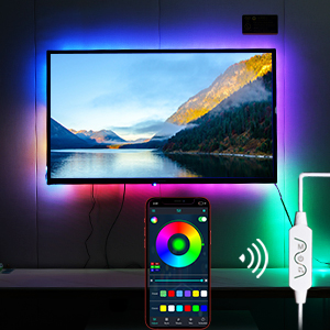 led strip lights tv