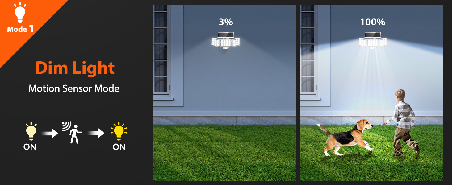 motion sensor outdoor lights