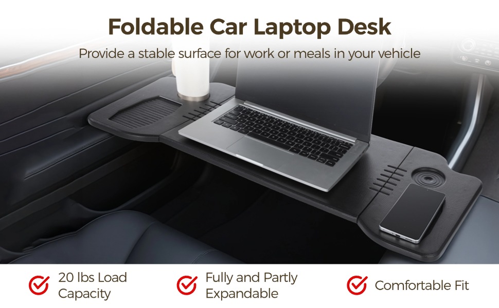 Foldable Car Laptop Desk