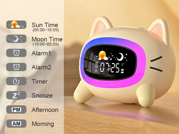 kids clocks for bedrooms