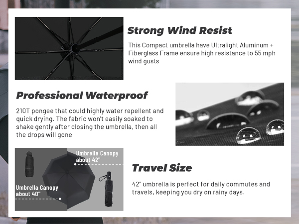 windproof umbrella 306