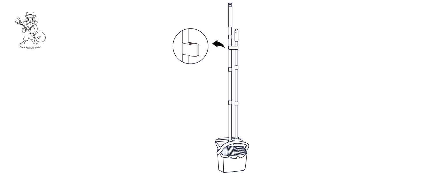 kitchen broom and dustpan set