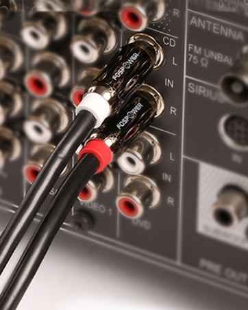 FosPower 2RCA Male to 2RCA Male Stereo Audio Cable