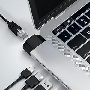Type-C Pro Hub Adapter with Ethernet