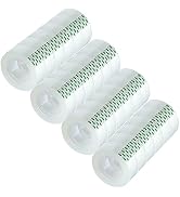 MJUNM 24 Rolls Transparent Tape, Clear Tape Refills for Dispenser, Tear by Hand, 3/4-Inch Clear T...