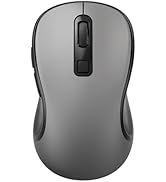 INFINMIND Wireless Bluetooth Mouse, 2.4G USB and Two Bluetooth, Multi-Device Silent Mouse, Progra...