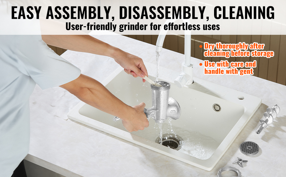 hand operated meat grinder