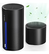 Afloia Air Purifier with Humidifier Combo, 2 in 1 3-Stage Filters for Bedroom Pets Hair Smoker Od...