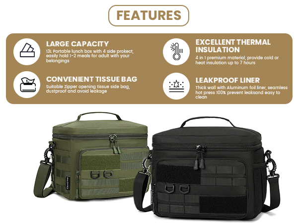 tactical lunch bag