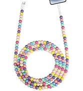 Aolcev for iPhone Charging Cable 66W Fast Charger Cord 6.6FT/2M [MFi Certified] Cute Beaded Phone...