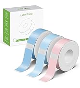 NELKO Genuine P21 Label Maker Tape, Adapted Label Print Paper, 14x40mm (0.55