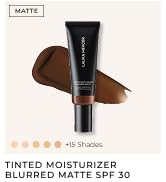 Laura Mercier Tinted Moisturizer Blurred Matte with SPF 30: 24HR+ Shine Control and Blurring, Lon...