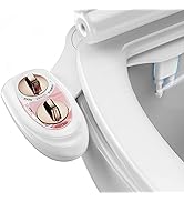 YASFEL Bidet Attachment for Toilet - Self-Cleaning Bidet with Pressure Controls, Non-Electric Col...