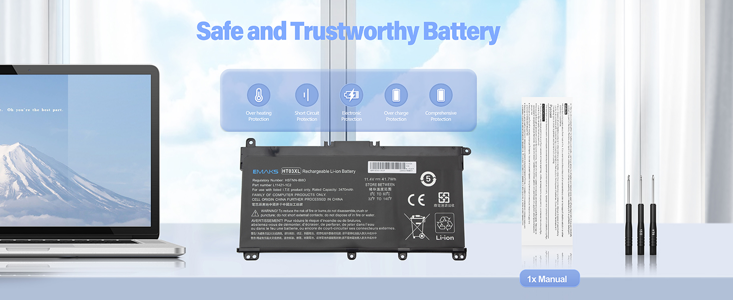 HT03XL battery