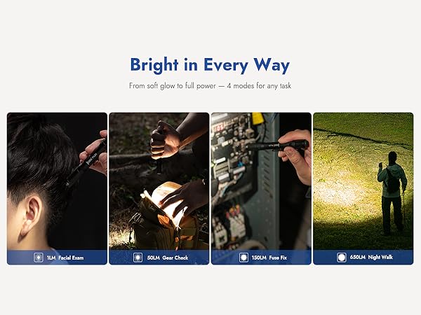 pen flashlights high lumens