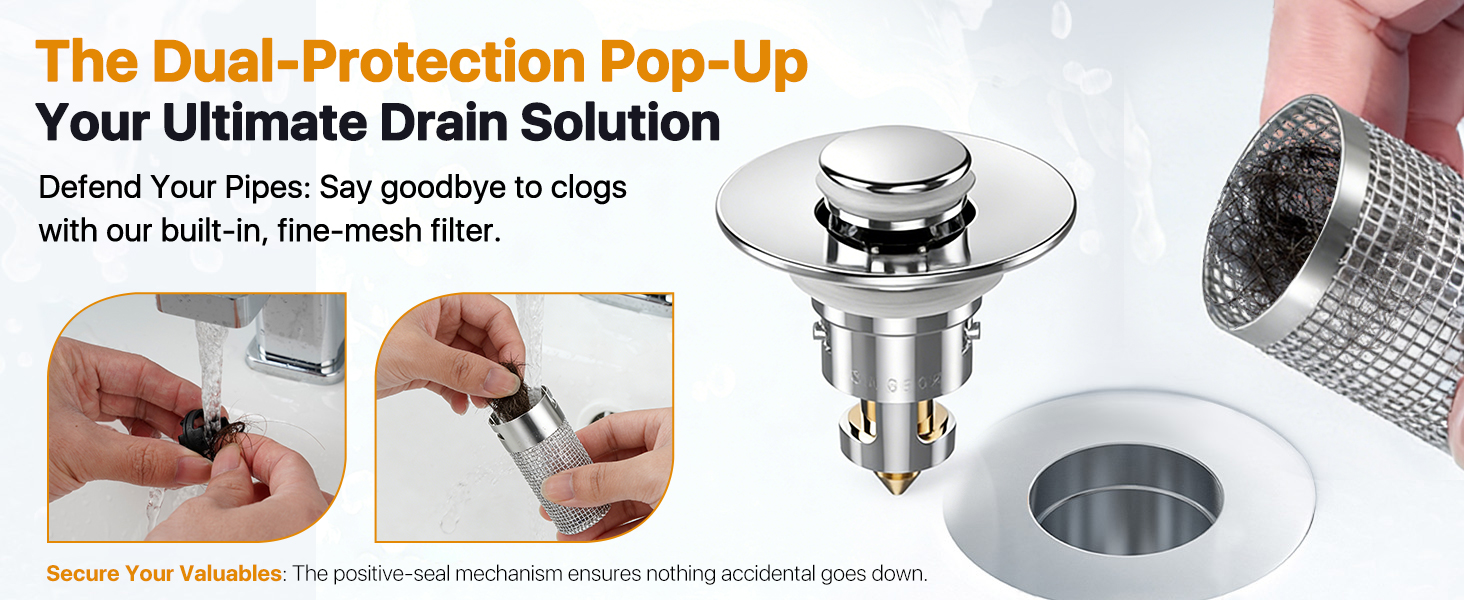 bathroom sink stopper sink drain strainer