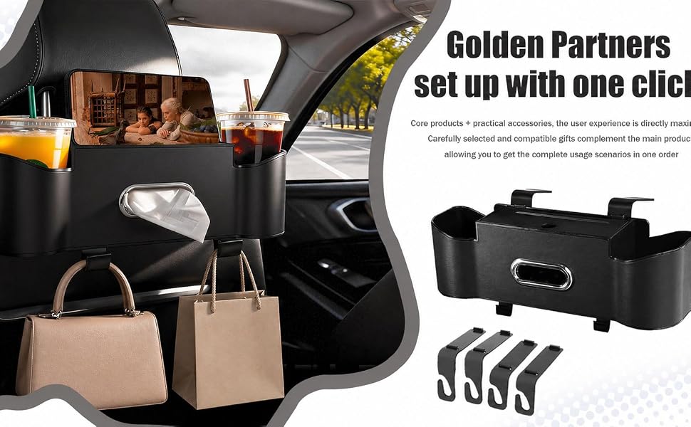 Car organizer back seat