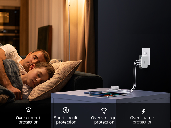 Multiple charging safety protection