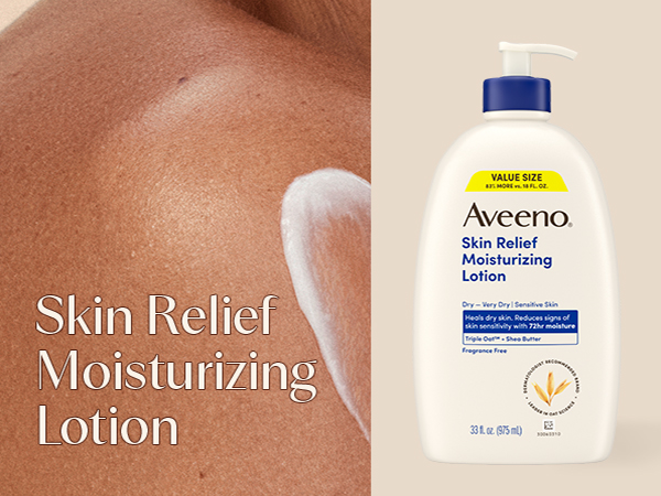 Skin relief moisturizing lotion
