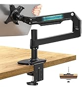ErgoUnion Single Monitor Mount - Single Monitor Arm Desk Mount, Fully Adjustable Computer Monitor...