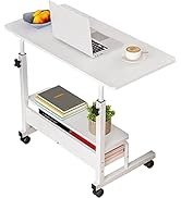 Adjustable Table Student Computer Portable Home Office Furniture Small Spaces Sofa Bedroom Bedsid...