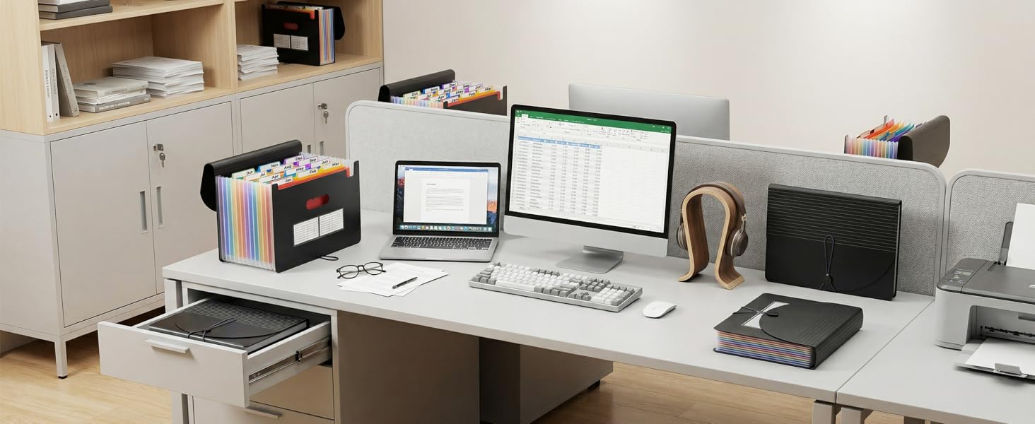 Organize tax documents, tax forms and receipts