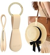 Fikoksol Magnetic Hat Clip 1-Pack - The Light Khaki Hat Clip for Travel on Bag, Magnetic Hat Clip...