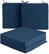 Outdoor Chair Cushions, Water-Resistant&amp;Fade-Resistant Patio Furniture Cushion for Outdoor Dining...