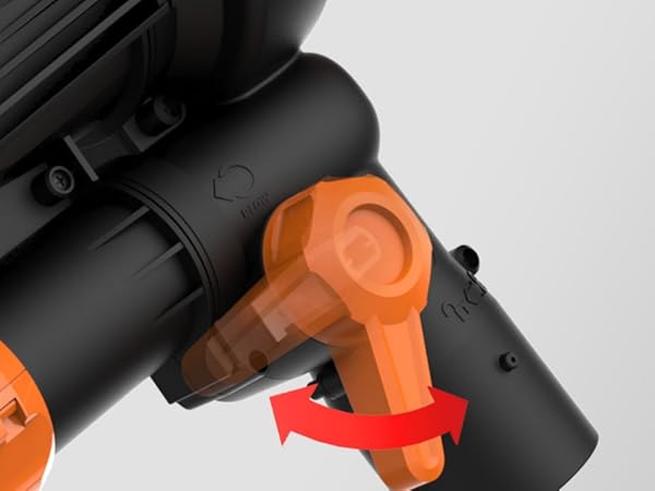 WORX WG509 Corded Leaf Blower/Vacuum/Mulcher - Quick Switch