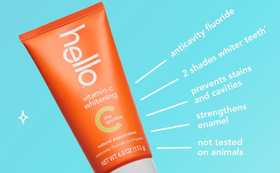 anticavity fluoride, tastes amazing, mind-blowing freshness, vegan, not tested on animals