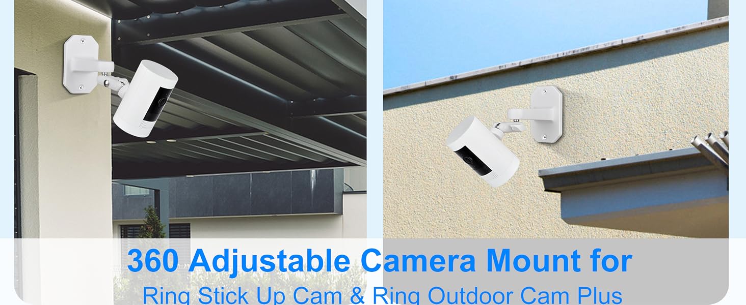 Wall mount for ring stick up cam