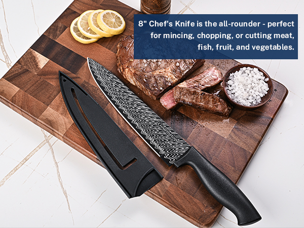 kitchen knife set 3 pcs knives