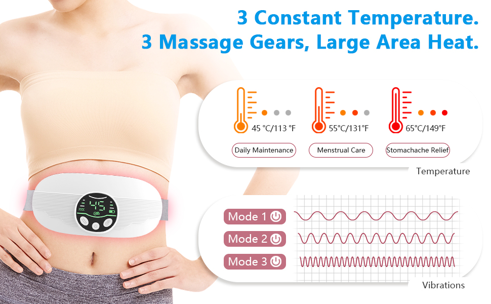 period heating pad for period cramps relief heating pad portable heating pad menstrual heating pad