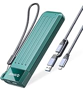 ORICO M.2 SSD NVMe Enclosure USB-C Adapter 10Gbps USB3.2 Gen2 for PCIe NVMe M-Key/M+B Key SSD (22...