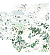 bloom daily planners Decorative File Folders - Set of Six Letter Size (8.5” x 11”) Organizers, 1/...