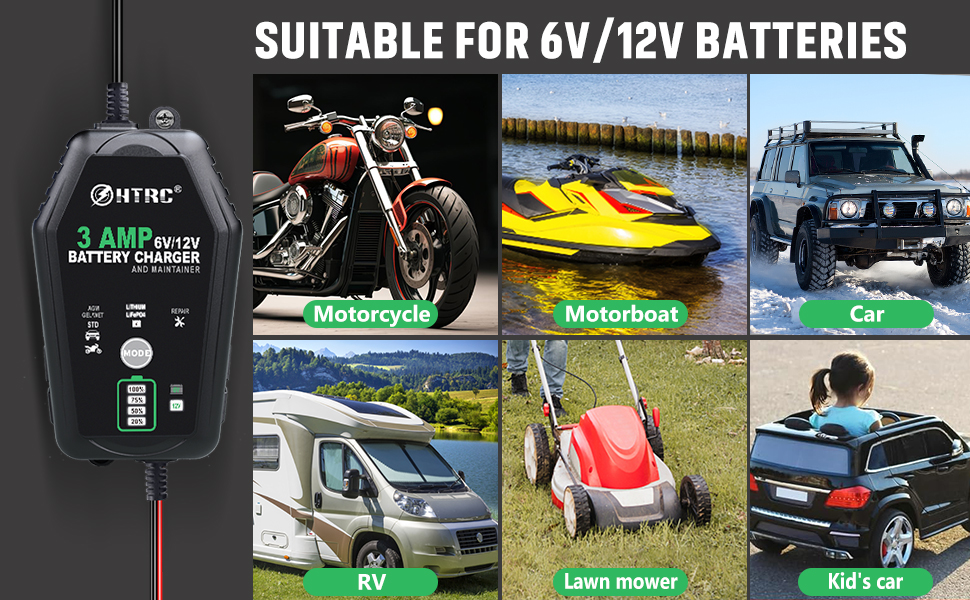 3-AMP Battery Charger