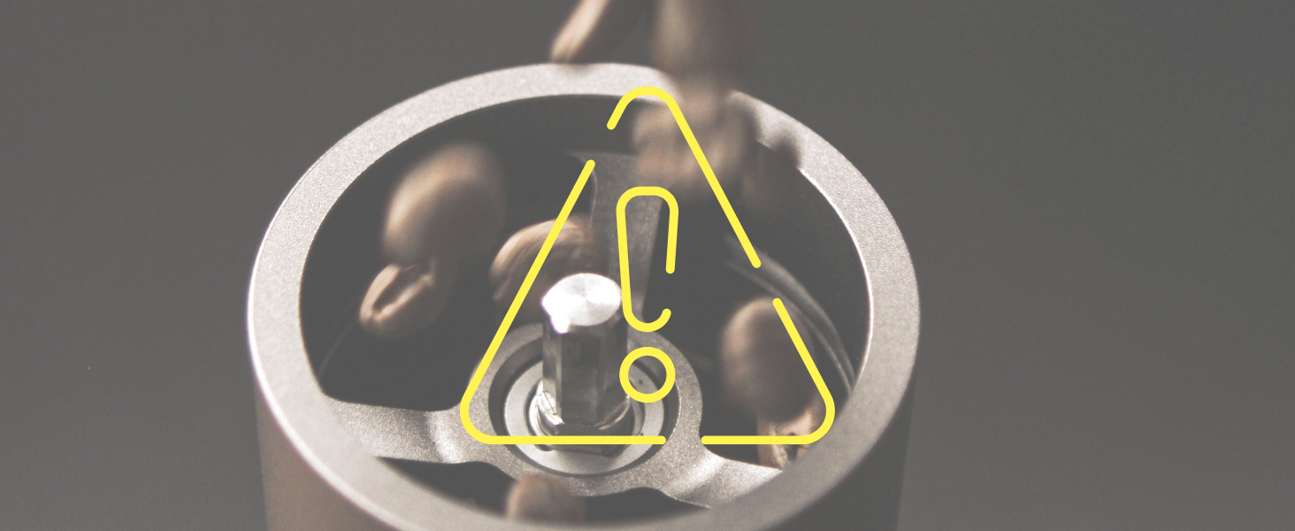 Only for grind coffee beans