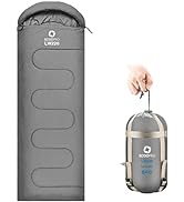 ECOOPRO Warm Weather Sleeping Bag - Portable, Waterproof, Compact Lightweight, Comfort with Compr...