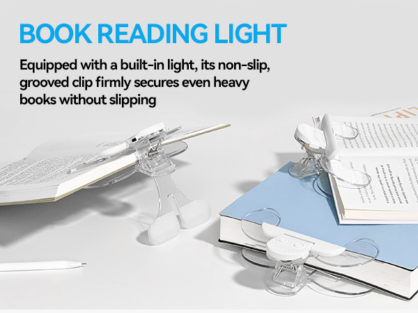 Book Page Holder with Light