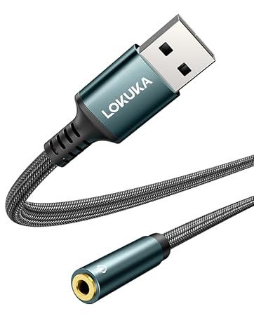 USB to Aux Cable