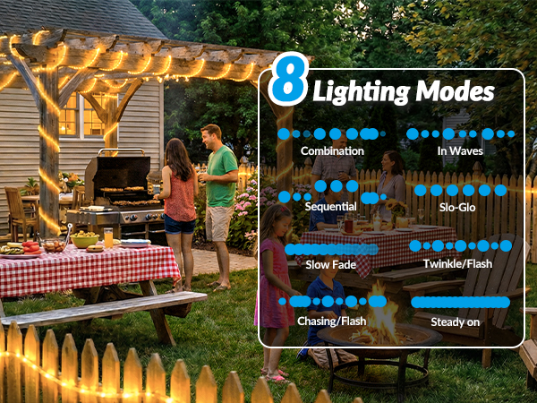 solar fairy lights outdoor